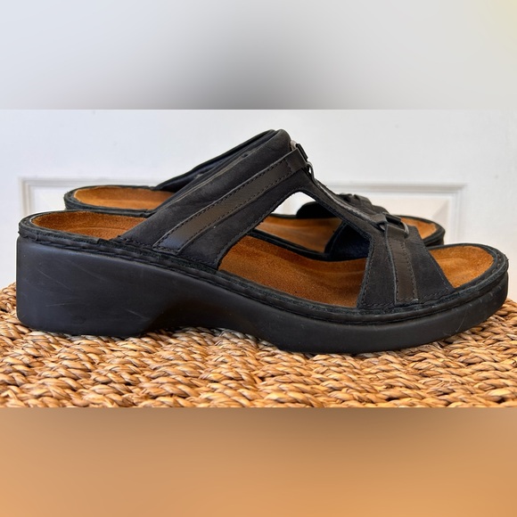 Naot Brand Women’s Leather Slides Black Size EU 41‎ - Picture 4 of 12